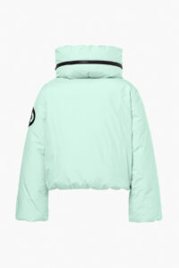 Goldbergh Porter Ski Jacket GB00214264-6657 Matcha Mint kort donsjack met grote kraag