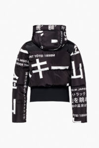 Goldbergh GB047.10.264 0048 Gaito Ski Jacket dames skijas met Street Sign print Black White