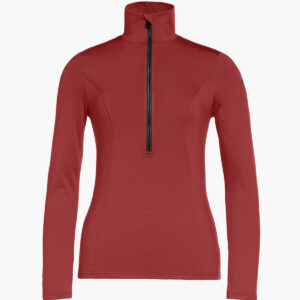 Goldbergh GB300.20.264 4748 Serena Ski Pully bordeauxrode dames skipully Vino Rosso met halvelange rits