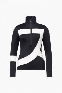 Goldbergh GB308.26.264 9000 Kanji Ski Pully zwarte dames skipully met halvelange rits