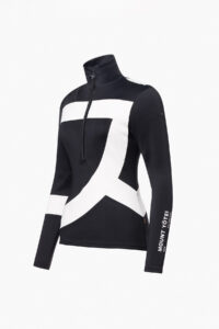 Goldbergh GB308.26.264 9000 Kanji Ski Pully zwarte dames skipully met halvelange rits