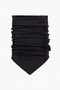 Goldbergh Neckwarmer GB-31002264-9000 Black zwarte dames nekwarmer met fonkelende strass-sterren