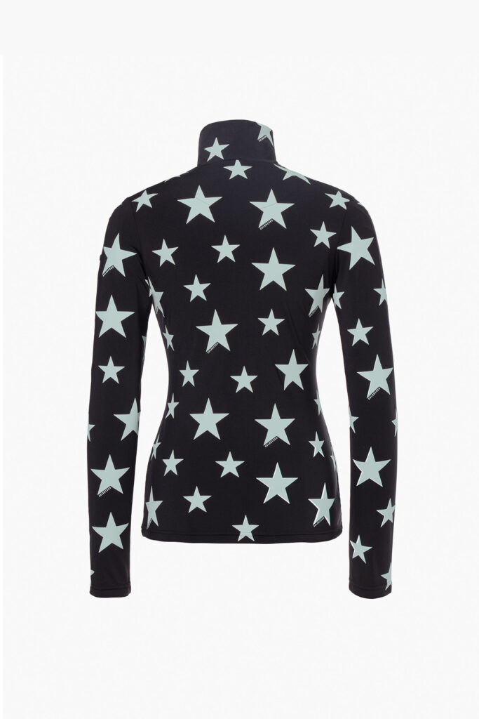 Goldbergh GB325.20.264 6657 Hikari Ski Pully dames skipully in mintgroen Match Mint met halvelange rits