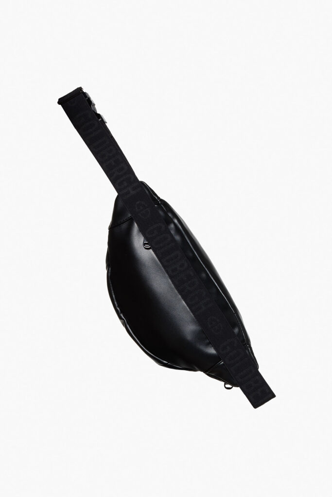 Goldbergh GB625.03.263 Yoshima Fanny Pack Black zwarte dames heuptas met merkembleem