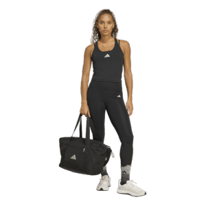 adidas JE3223 SP Bag zwarte gymtas met zilveren details Black Silver Metallic