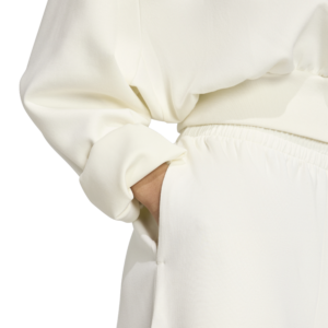 adidas ALL SZN Crew Sweatshirt JV9893 off white dames trui met relaxed fit
