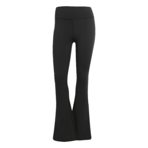 adidas All Me Essentials Flare Tights JW7667 Black zwarte dames sportlegging met uitlopende pijpen