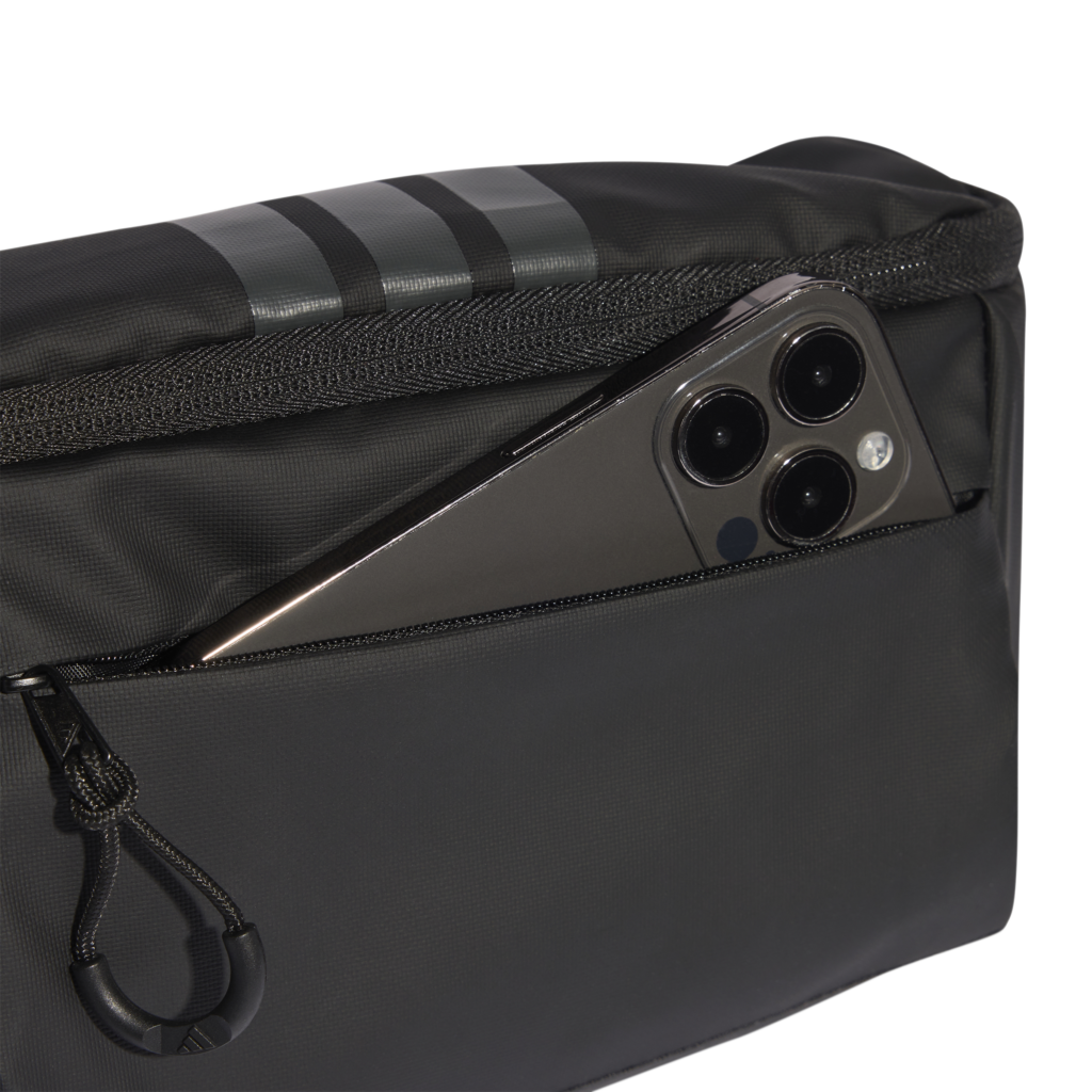 Adidas Tiro cwaist bag JY7981 black/carbon zwarte heuptas en cross-body tas