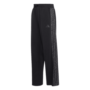 Adidas jg an 3s ft pt KC7199 black/multco/gresix zwarte meisjes trainingsbroek met gekleurde 3-Stripes