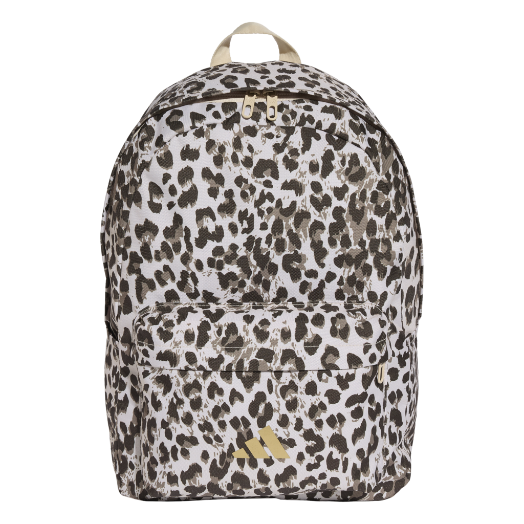 Adidas ess leo bp kh4605 crli/khasix rugzak met stijlvolle luipaardprint