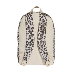 Adidas ess leo bp kh4605 crli/khasix rugzak met stijlvolle luipaardprint