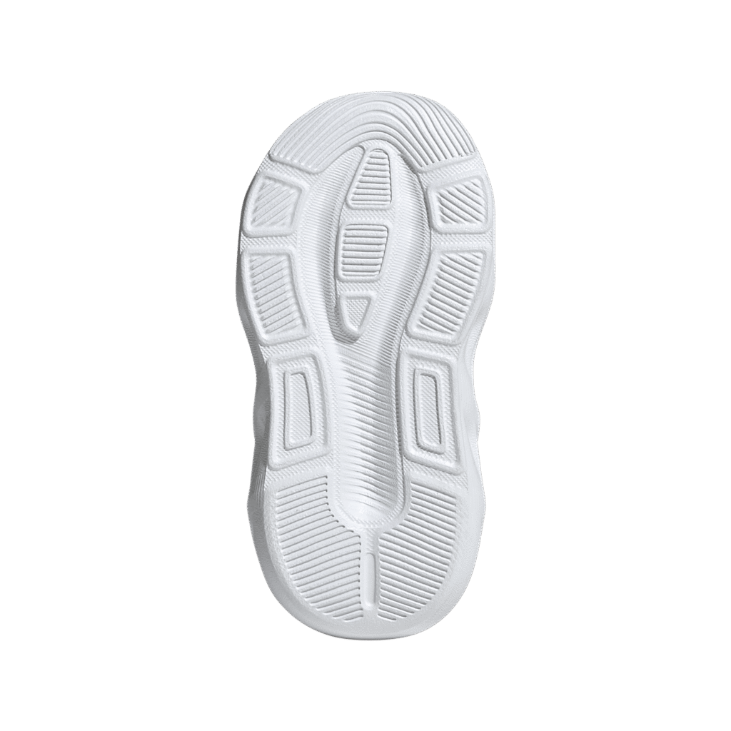 adidas KI1680 Galaxy 7 EL I zwarte baby- en peuterschoenen met elastische veters en klittenband Black White