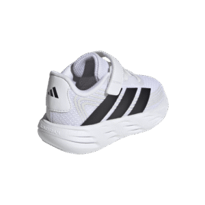 adidas KI1680 Galaxy 7 EL I zwarte baby- en peuterschoenen met elastische veters en klittenband Black White