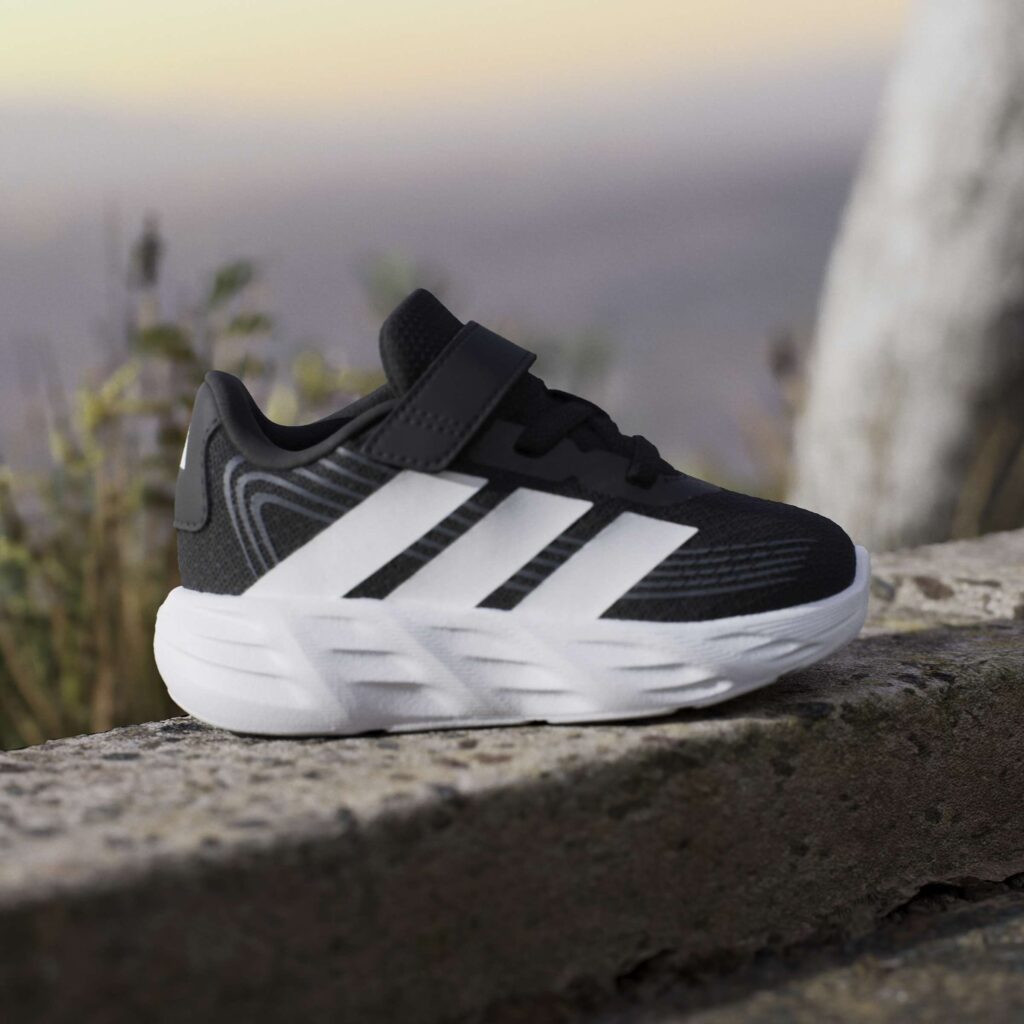 Adidas Galaxy 8 EL I KI1681 lichte kinderschoenen met elastische veters en klittenband
