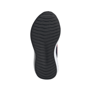 adidas KI1772 Runfalcon 5 EL C zwarte kinderschoenen met elastische veters en klittenband Black White