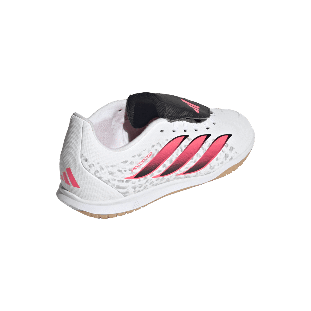 Adidas Predator Club FT IN Sala Junior KJ6739 zaalvoetbalschoenen met omgevouwen tong voor kinderen