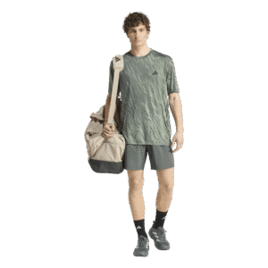 adidas Techess AOP T-Shirt KT3869 Soft Green heren sportshirt met all-over print