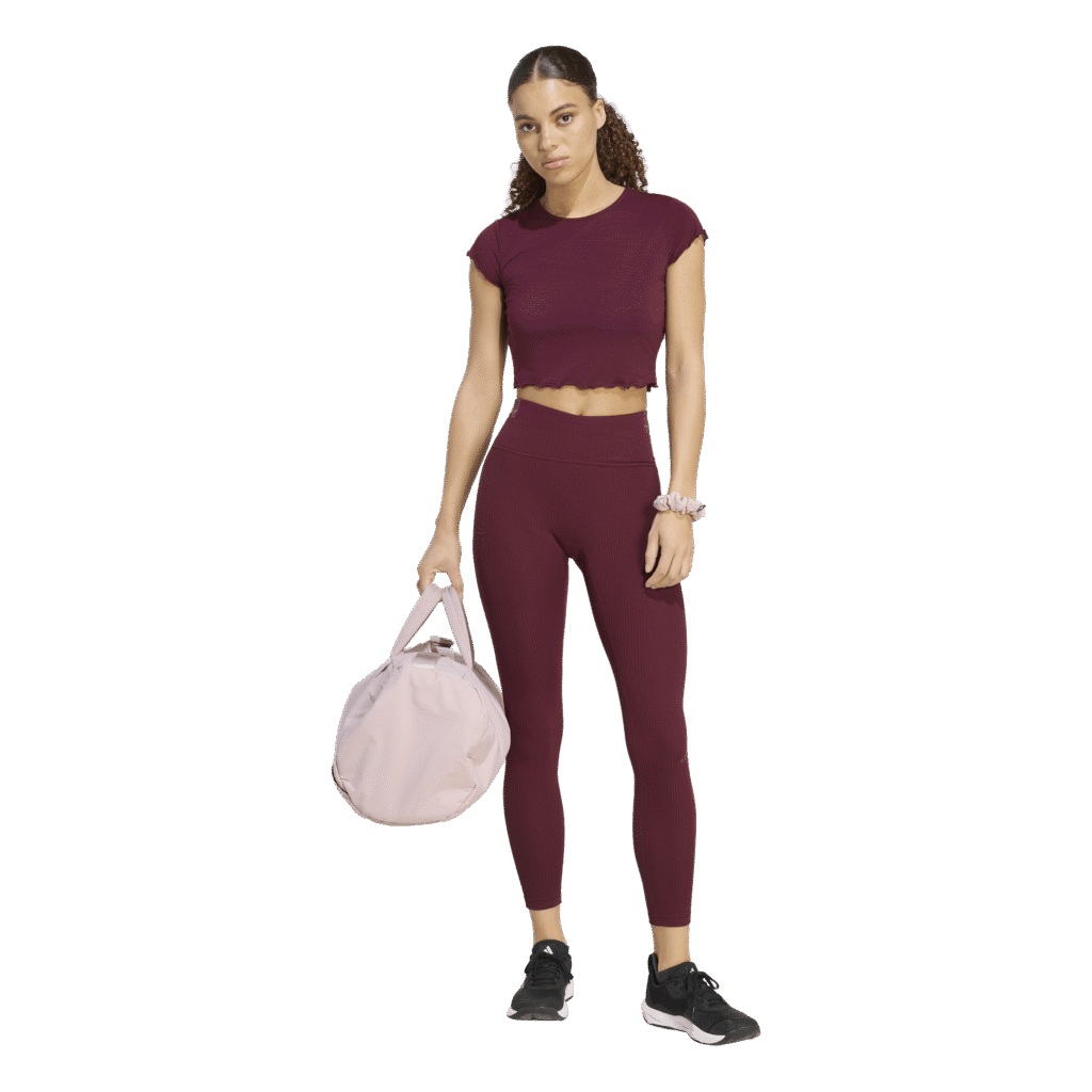 Adidas Motion T-shirt KV4047 Maroon bordeauxrood heren sportshirt
