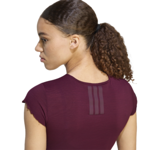 Adidas Motion T-shirt KV4047 Maroon bordeauxrood heren sportshirt