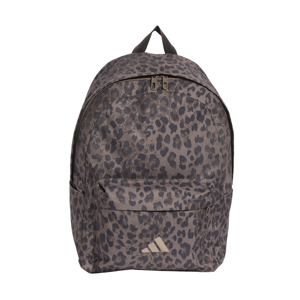 Adidas Ess Leo BP KW8036 rugzak met stijlvolle luipaardprint