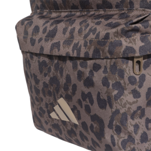 Adidas Ess Leo BP KW8036 rugzak met stijlvolle luipaardprint
