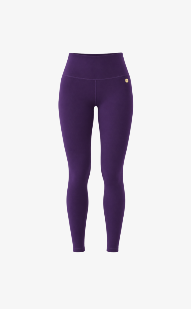 House of Gravity Signature Leggings HG-500-2604-3800 Deep Plum Amethyst paarse dames sportlegging