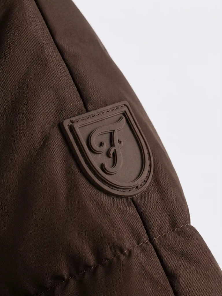 Falcon Lady Jacket Inaya C015 Chocolate bruine warme dames outdoor winterjas