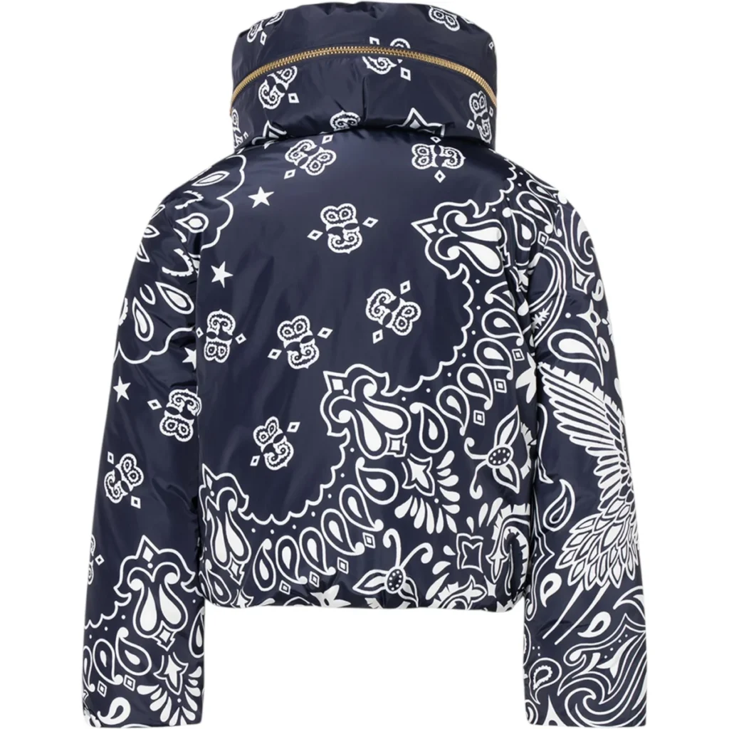 Goldbergh GB035.10.264 0049 Kyoki Ski Jacket dames skijas met blauwe bandana paisley print