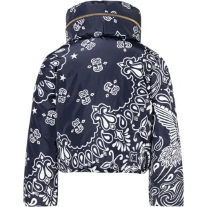 Goldbergh GB035.10.264 0049 Kyoki Ski Jacket dames skijas met blauwe bandana paisley print