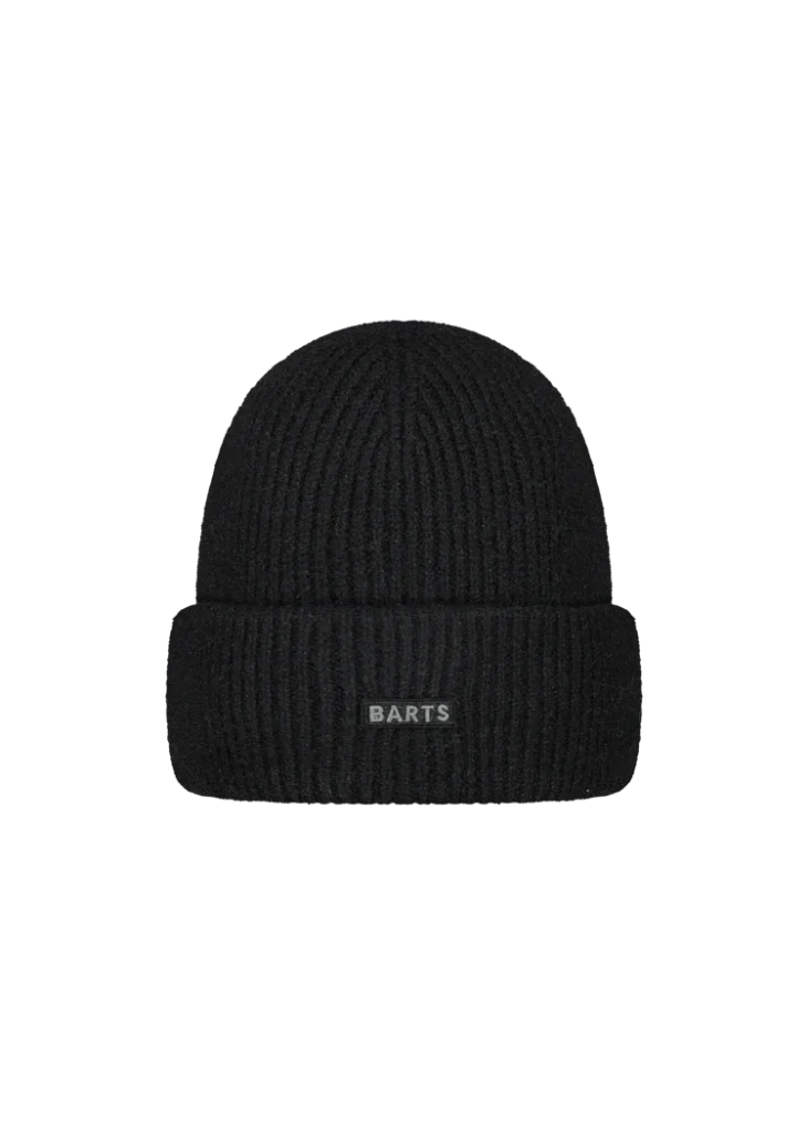 Barts Ardelve Beanie Black 6903-01 zwarte gebreide wintermuts