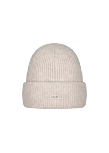 Barts 6903 010 Ardelve Beanie crèmekleurige gebreide wintermuts Cream