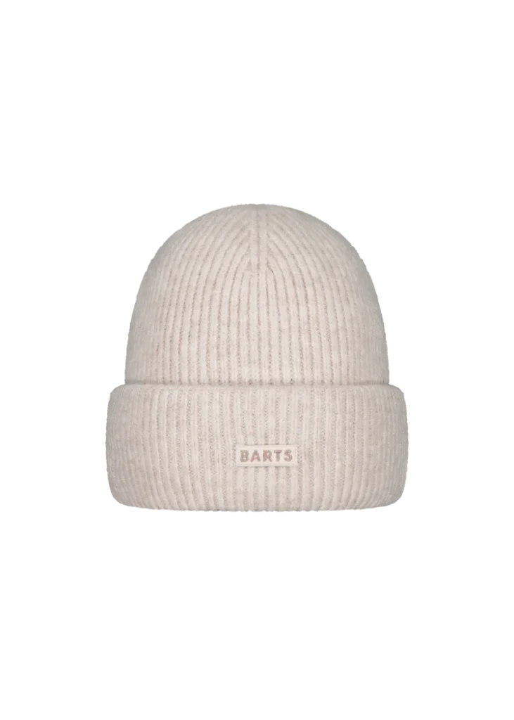 Barts 6903 010 Ardelve Beanie crèmekleurige gebreide wintermuts Cream