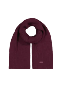 Barts 6905 025 Ardelve Scarf auberginepaarse gebreide wintersjaal Aubergine