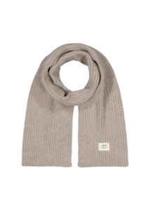Barts Basalth Scarf Beige 4251-07 beige gebreide wintersjaal