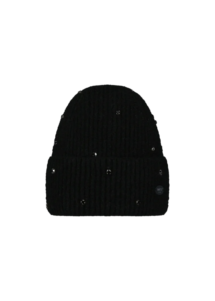 Barts Donellah Beanie Black 6839-01 zwarte gebreide wintermuts
