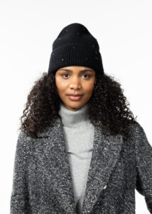 Barts Donellah Beanie Black 6839-01 zwarte gebreide wintermuts