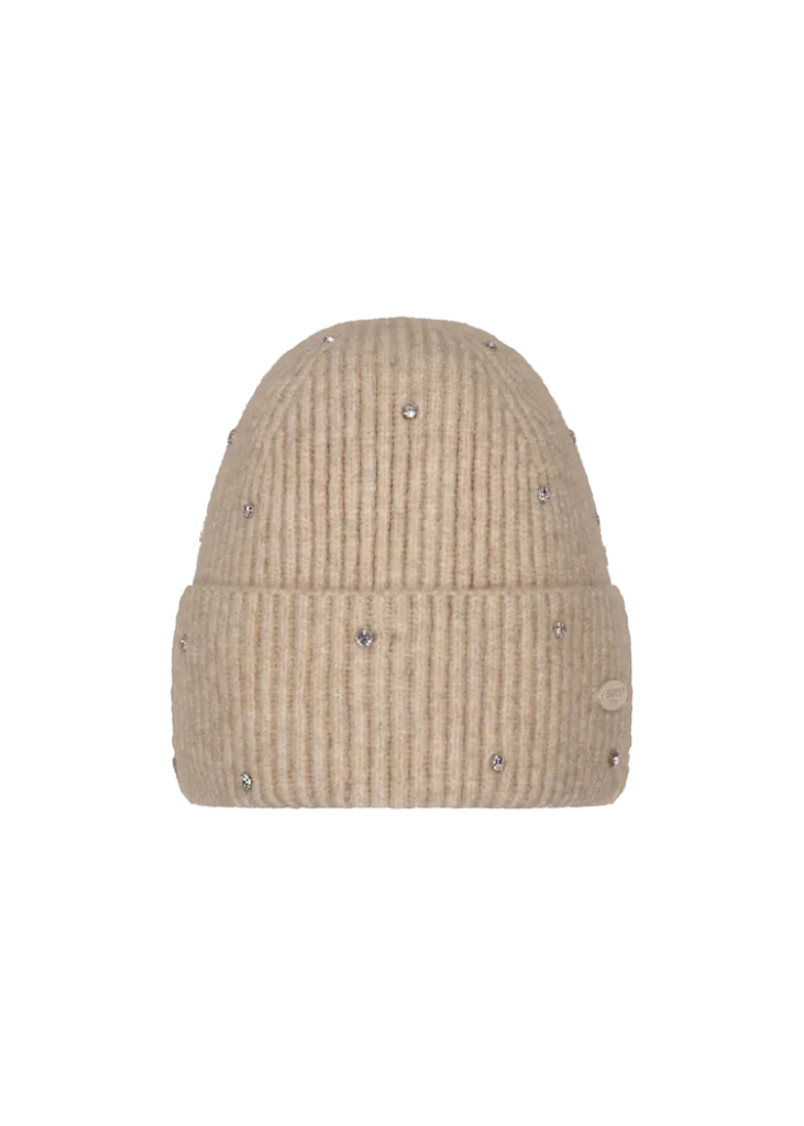 Barts Donellah Beanie Light Brown 6839-24 lichtbruine gebreide wintermuts
