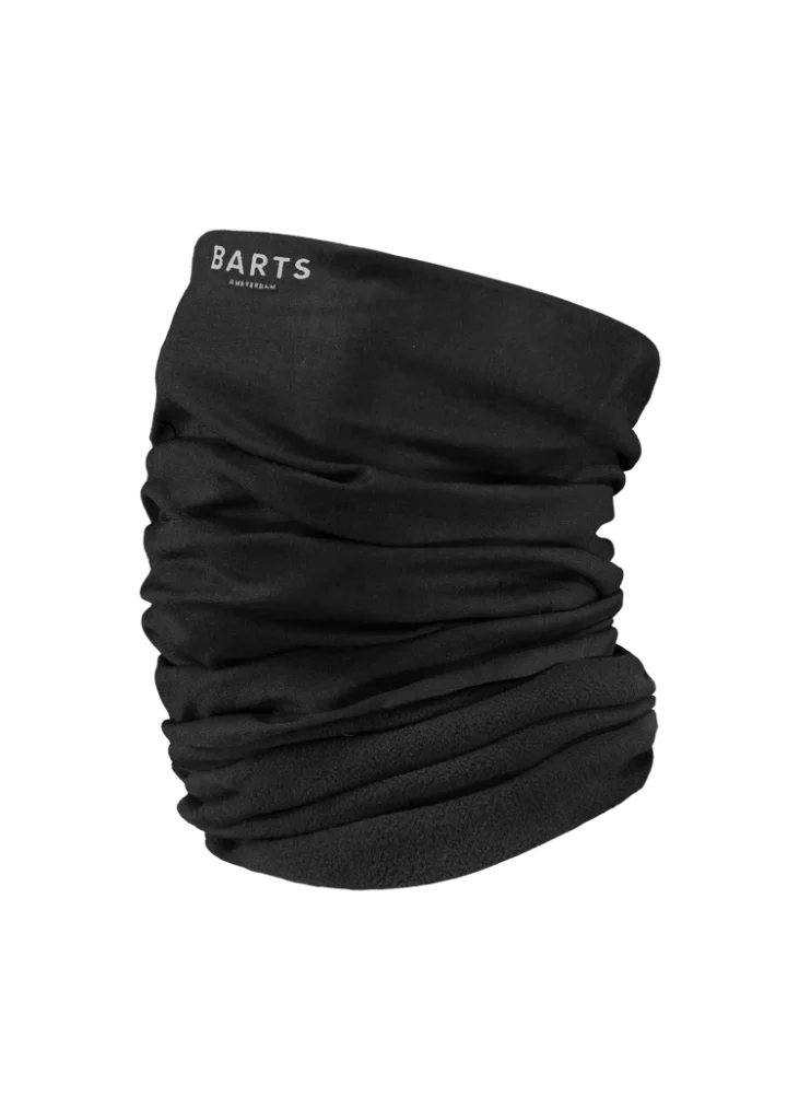 Barts Multicol Polar Black 0132001 zwarte fleece col nekwarmer