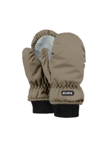 Barts Nylon Mitts Kids Stone 0606-242 grijze warme kinderwanten