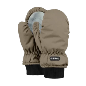 Barts Nylon Mitts Kids Stone 0606-242 grijze warme kinderwanten