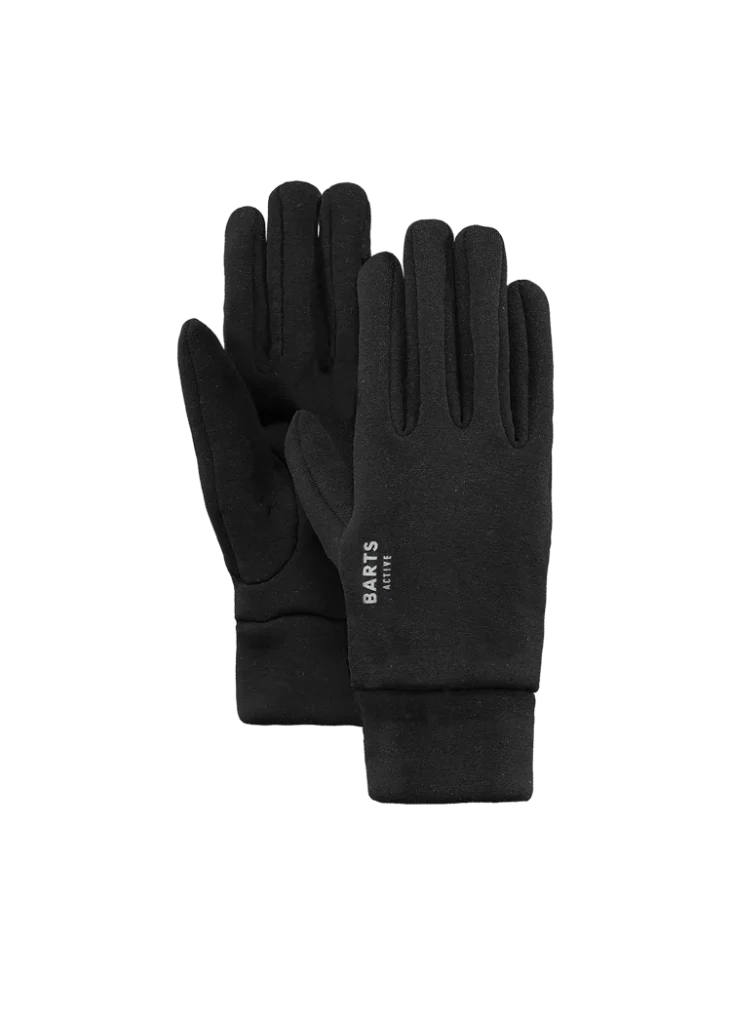 Barts Powerstretch Gloves Black 0627-401 zwarte thermo handschoenen