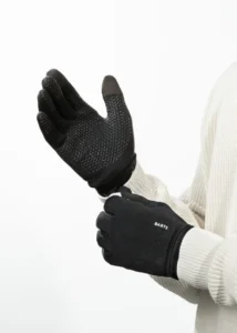 Barts Powerstretch Touch Gloves 0644201 zwarte touchscreen handschoenen