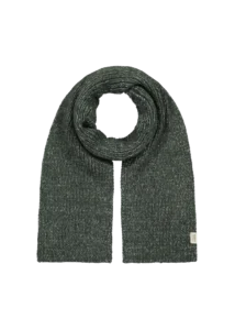 Barts 6195 13 Skaga Scarf legergroene gebreide wintersjaal Army