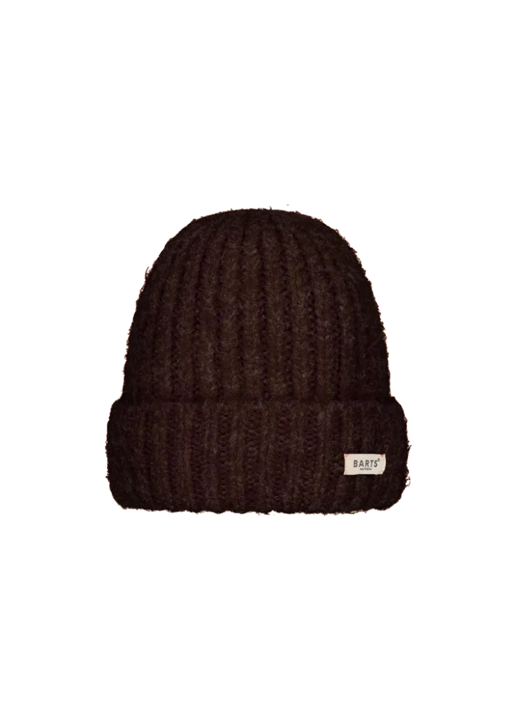 Barts Wellawaya Beanie Brown 6315009 bruine gebreide wintermuts