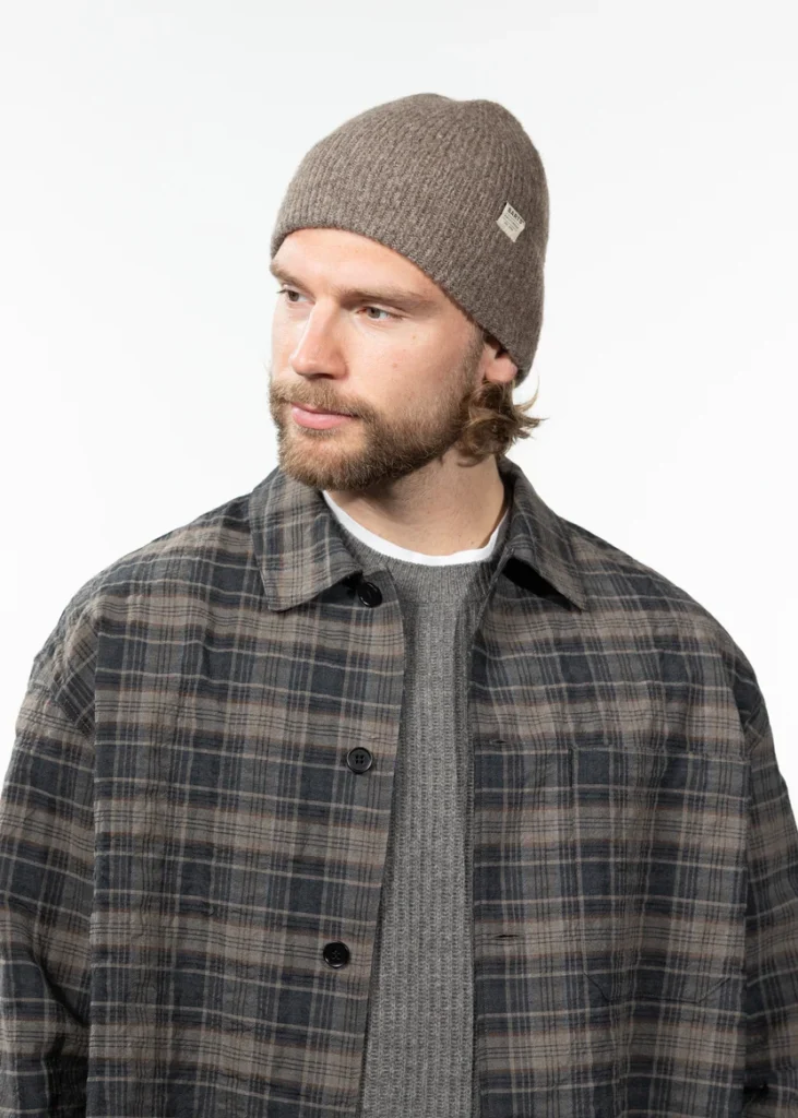 Barts 0376 091 Willian Beanie bruine gebreide wintermuts Brown