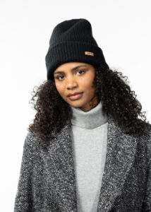 Barts Witzia Beanie Black 4541-01 zwarte gebreide wintermuts