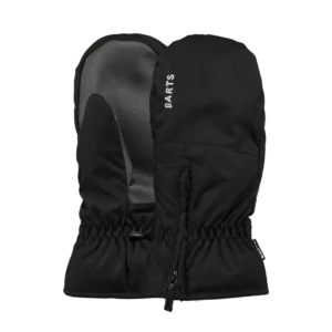 Barts Zipper Mitts Black 0288-01 zwarte kinderwanten met ritssluiting