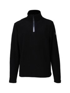 Brunotti Tenny Boys Snow Fleece 2623240191-9999 zwarte warme jongens ski pully