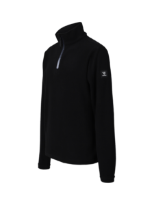 Brunotti Tenny Boys Snow Fleece 2623240191-9999 zwarte warme jongens ski pully