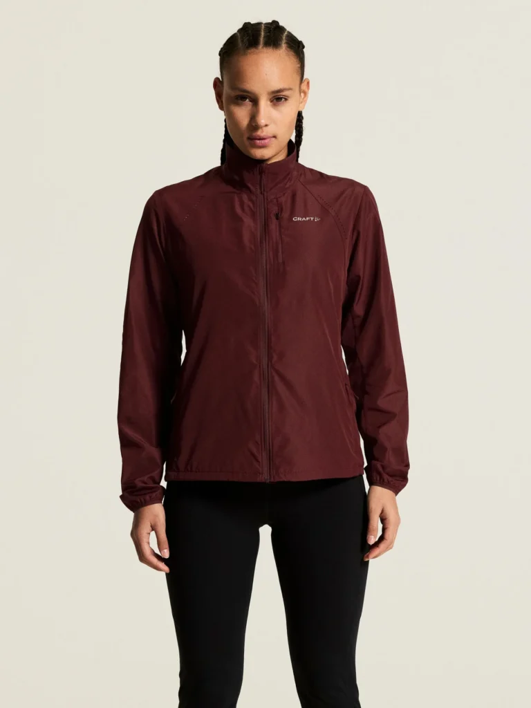 Craft Essence Wind Jacket 2 W C17236-4820 bordeauxrood lichtgewicht dames windjack